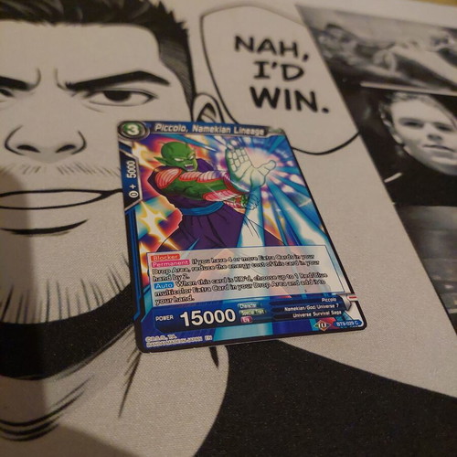 Piccolo Namekian Lineage card like new