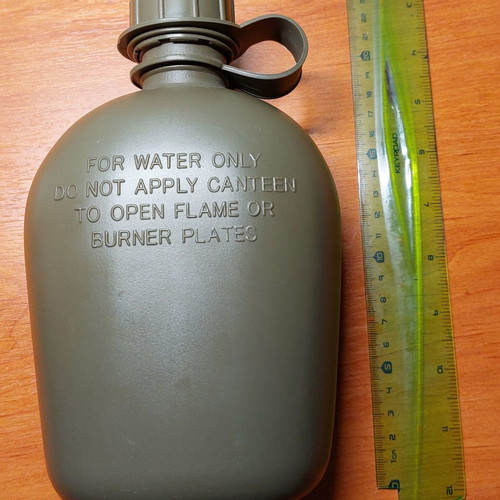 Military canteen with cup 1LT new
