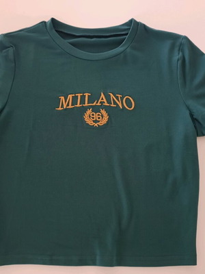 Top green with Milano embroidery like new
