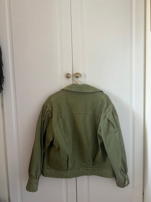 Zara jacket new, green, oversize