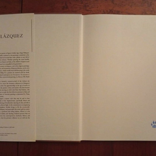 Vermeer and Velázquez art books set, Harry N. Abrams