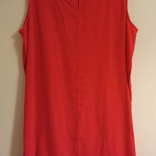 Marks & Spencer mini dress fuchsia linen new size 18