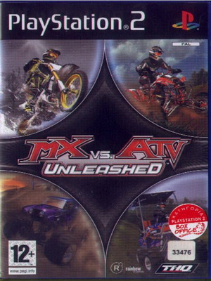 Mx vs Atv Unleashed PlayStation 2 μεταχειρισμένο χωρίς βιβλίο οδηγιών