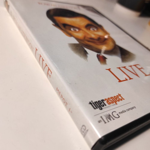 Rowan Atkinson Live DVD like new, part 1 with Greek subtitles