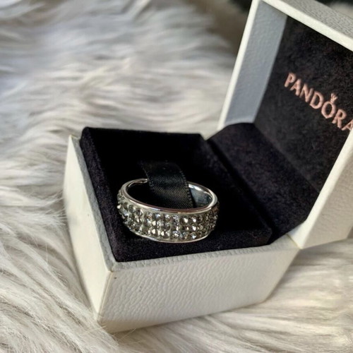 Ring used, stainless steel, elegant band