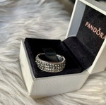 Ring used, stainless steel, elegant band
