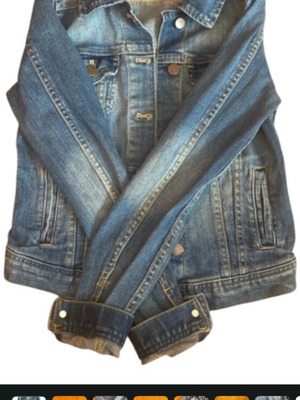 H&M Classic Denim Jacket, blue, XS