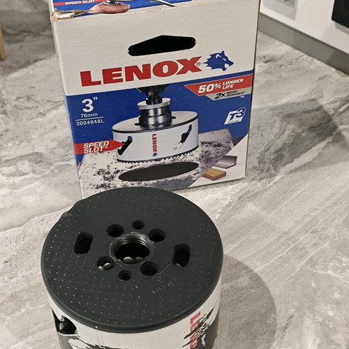 Lenox T3 76mm Hole Saw like new