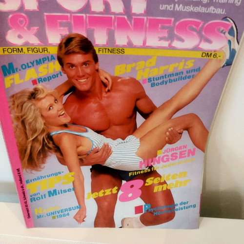 Bodybuilding magazine like new, German edition 1985