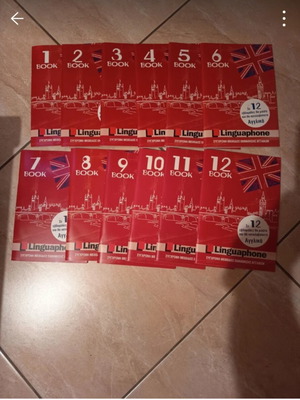 English books for adults, set of 12 with CDs