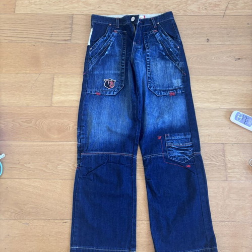 Tandy Bee baggy lowrise jeans for 13-14 years