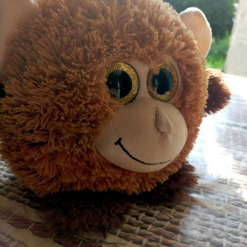 Soft plush monkey toy