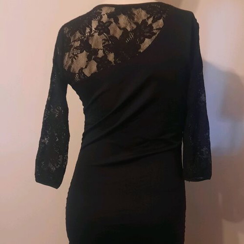 Elegant black dress new without tag