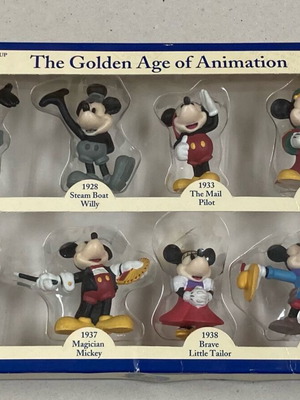 Disney 26000 Mickeys World Figures 1928-1938 Set Καινούργιο