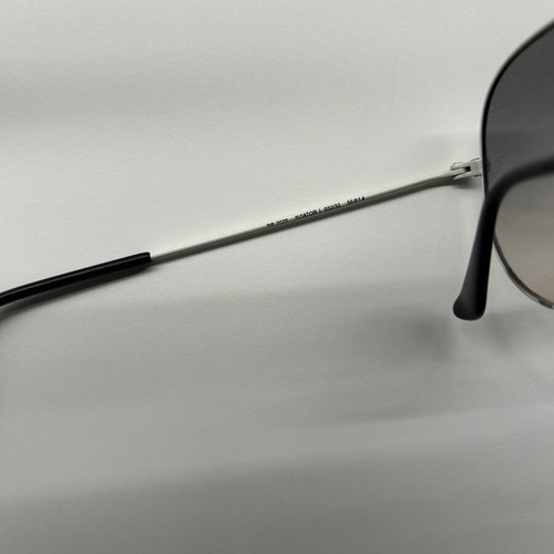 Ray Ban Aviator sunglasses used, white