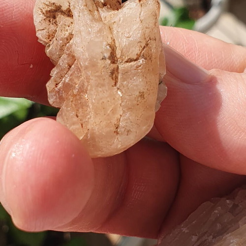 Calcite stones like new, lot of 2 from Argolida Jurassic area