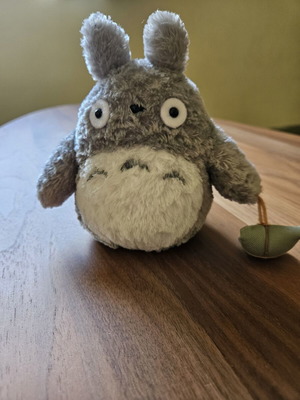 Studio Ghibli My Neighbour Totoro Grey Plush 22cm like new