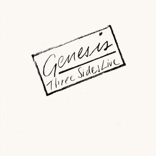 Genesis Three Sides Live vinyl record used, rock