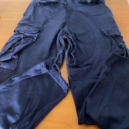 Men's Military Navy Pants M like new, winter