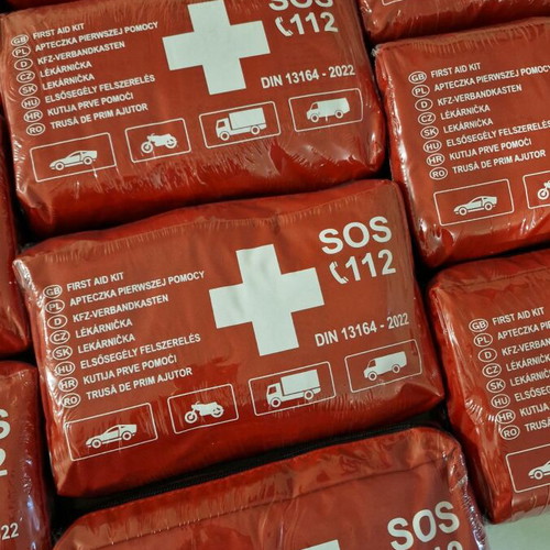 First aid kit DIN 13164-2022 new