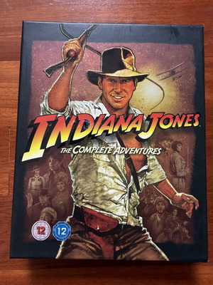 Indiana Jones Collection Blu-ray σαν καινούργιο με αγγλικούς υπότιτλους