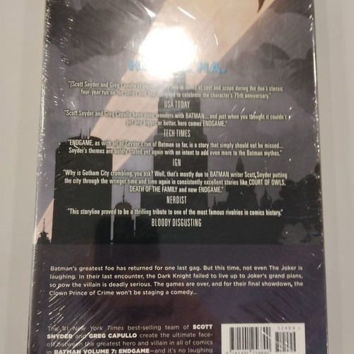 Batman New 52 Volume 7 Endgame hardcover new, English