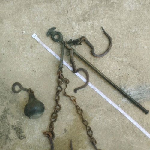 Large antique kantari used