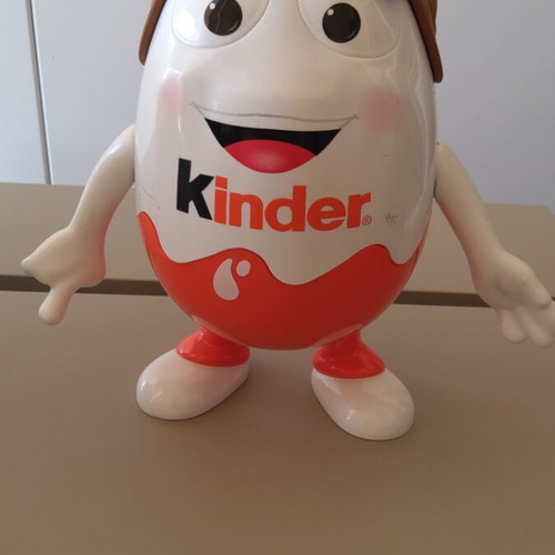 Kinderino pilot collectible toy case used
