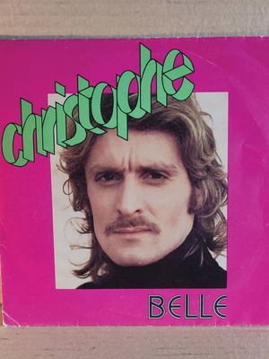 7'' vinyl record Christophe Belle used, pop