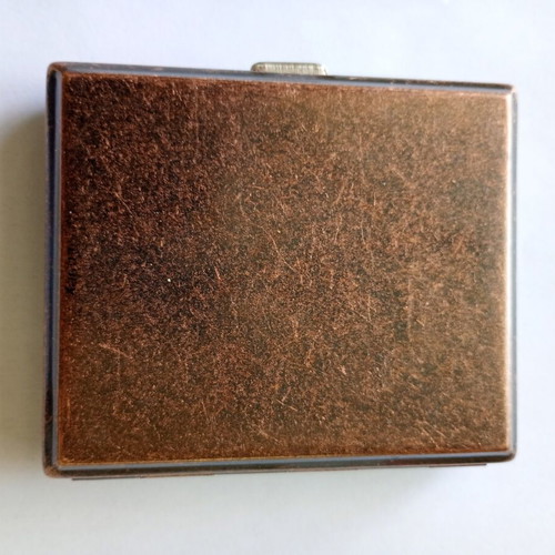 Coney Vintage German Metal Cigarette Case used