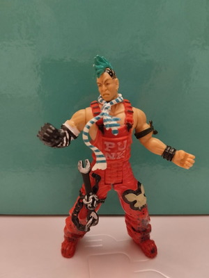 Roasterhead or Pumpkinhead Scot figure used from Police Force vs Bad Guyz by Chap Mei