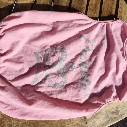 Dog shirt used for female dogs