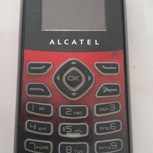 Alcatel OT-209 used red phone fully functional