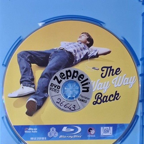 The Way Way Back Blu-Ray used with Greek subtitles, comedy romance
