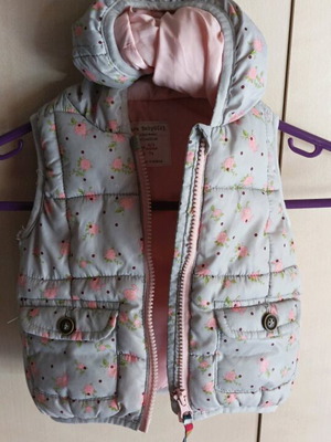 Zara baby girl children's jacket used with hood