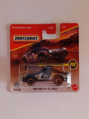 Matchbox Super Chase Porsche 911 Rally new
