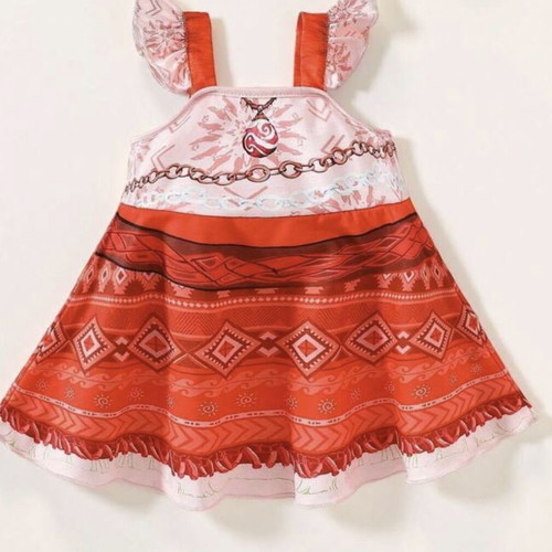 Moana dress costume Disney size 80 9-12 months like new
