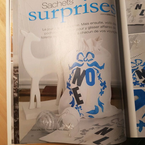 Idees Maison magazine like new, knitting and Christmas crafts in French