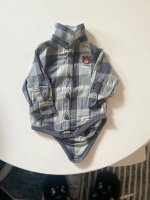 Baby shirt for boy new, cotton 1-3 months
