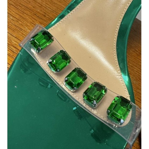 Gianvito Rossi sandal new, size 38.5, green