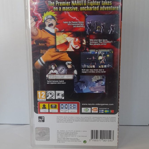 Naruto Ultimate Ninja Heroes 2 PSP game like new, English version with manual