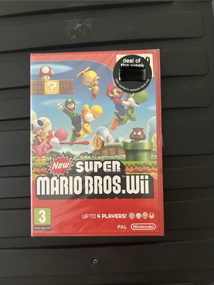 New Super Mario Bros. Nintendo Wii game new, PAL version
