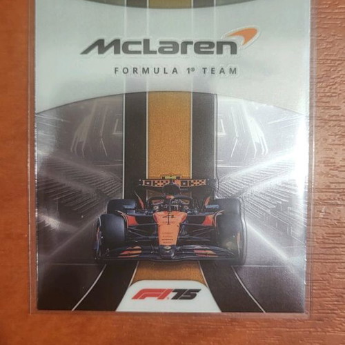F1 Topps Chrome 2025 McLaren Formula 1 Team #176 like new