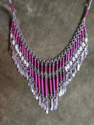 Vintage handmade Boho Harlem Hideaway necklace like new