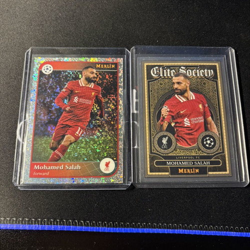 Mohamed Salah collectible card lot new