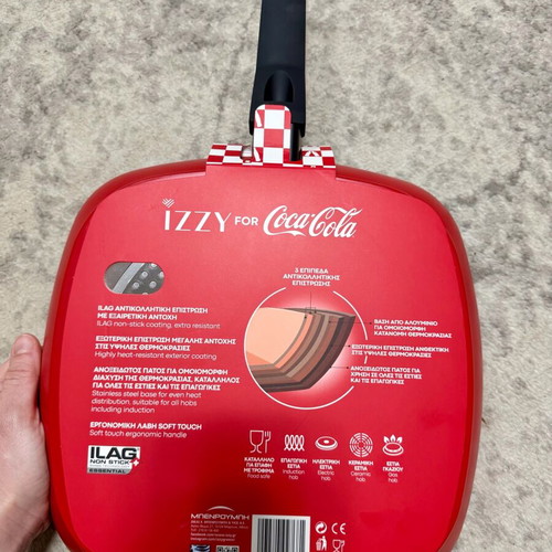 Izzy for Coca Cola grill pan 28 cm new