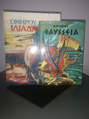 Package of 2 books Iliad and Odyssey by Homer like new
