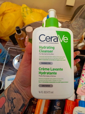 CeraVe Hydrating Cleanser 473ml new
