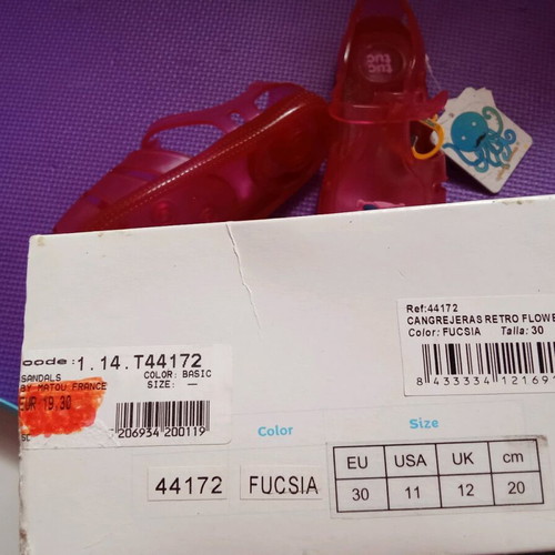 Tuc Tuc sandals size 30 new pink
