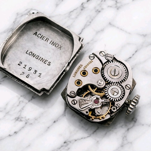 Longines Vintage 1950 Limited Edition women's watch used, brown dial